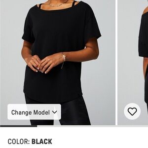 Fabletics with tag , brand new , oversized tee , size M